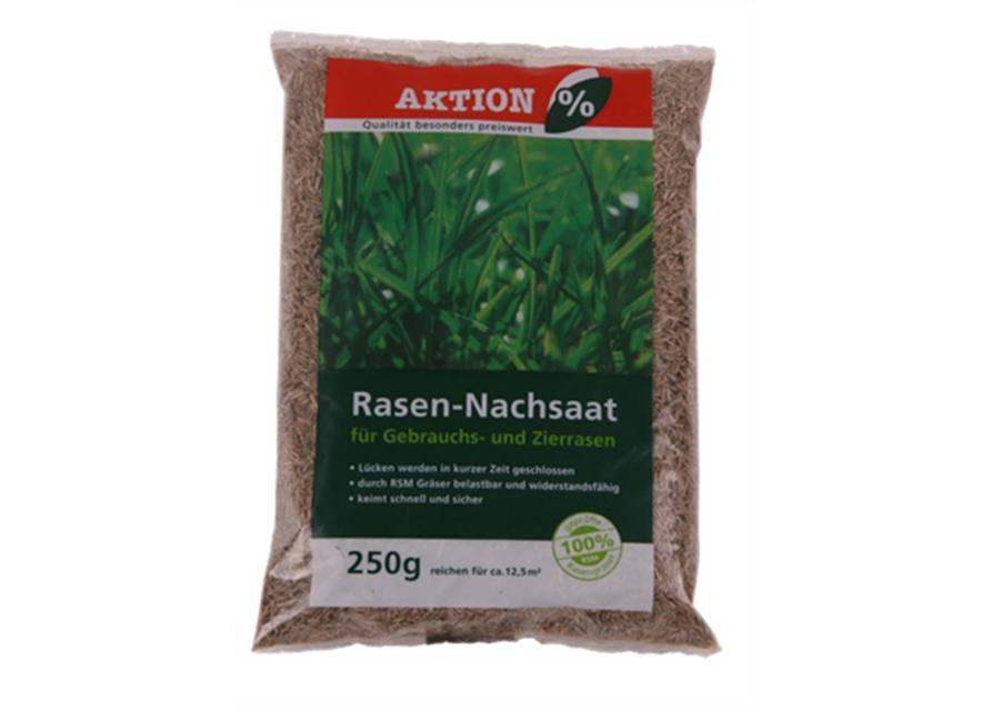 Nachsaat Rasen 0,25kg, Aktion RasenNachsaat 250g