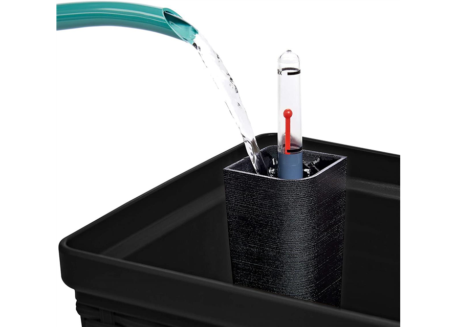 Emsa Blumenkasten für den Balkon 75cm, Selbstbewässerungssystem Casa