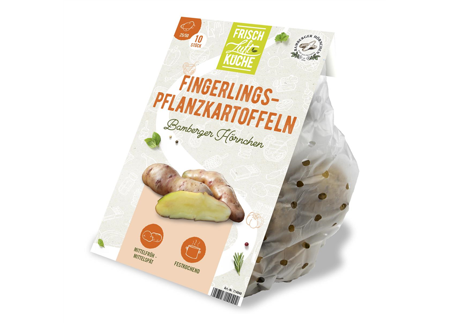 Pflanzkartoffeln Bamberger Hörnchen, Frischluftküche