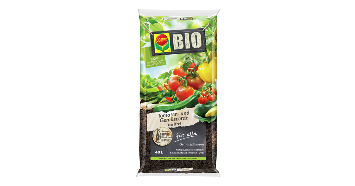 Compo Bio-Tomaten und Gemseerde , torffrei
