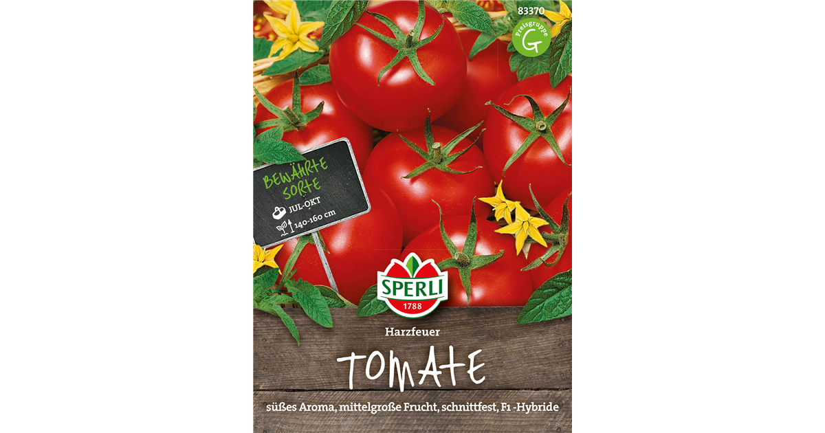Tomaten Harzfeuer , Sperli Saatgut