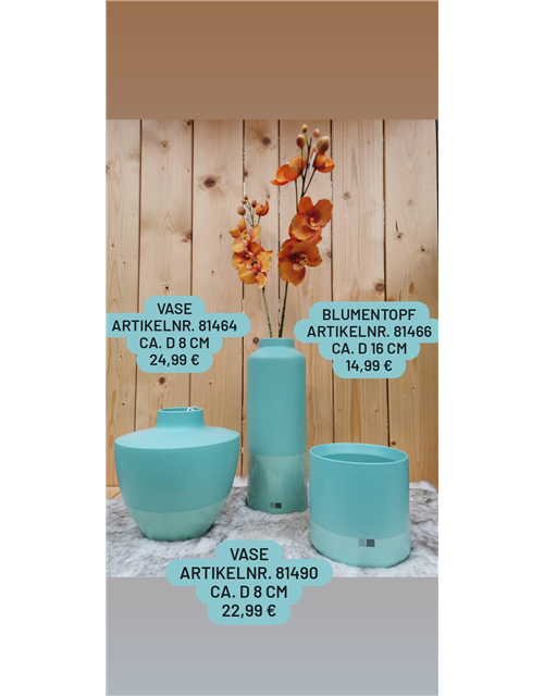 Stilecht Vase rund