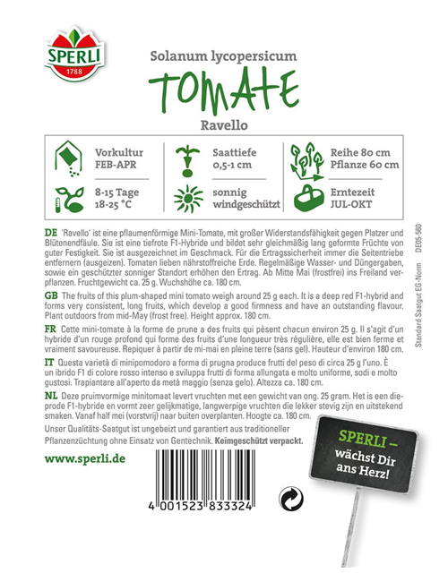 Tomaten Ravello 