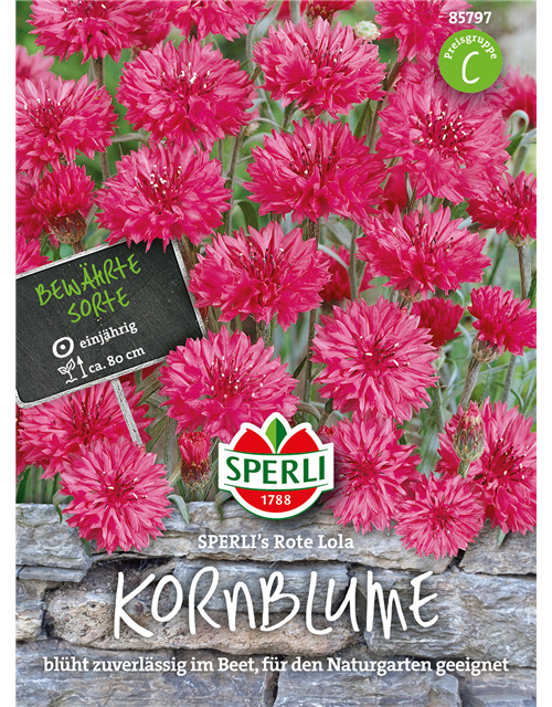 Kornblumen Rote Lola