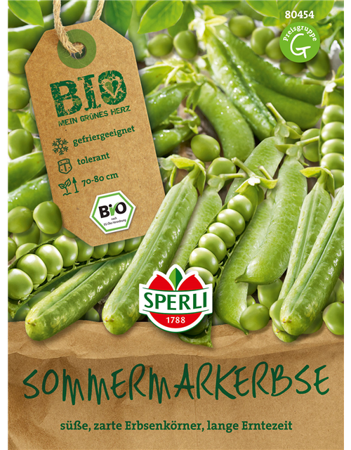 BIO-Sommermarkerbse