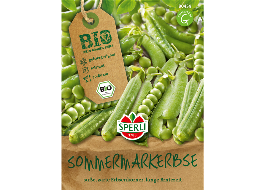 BIO-Sommermarkerbse