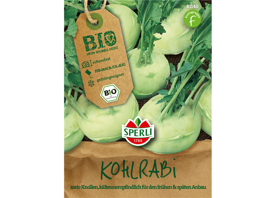Bio Kohlrabi weiß