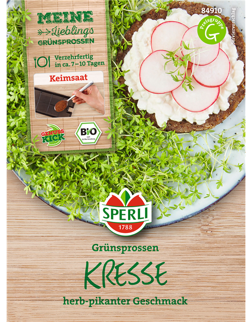 BIO Keimsprossen Kresse