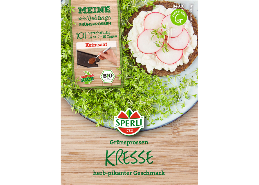 BIO Keimsprossen Kresse