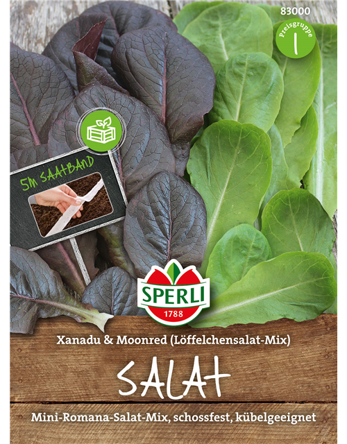 Salat Löffelchensalat Mischung