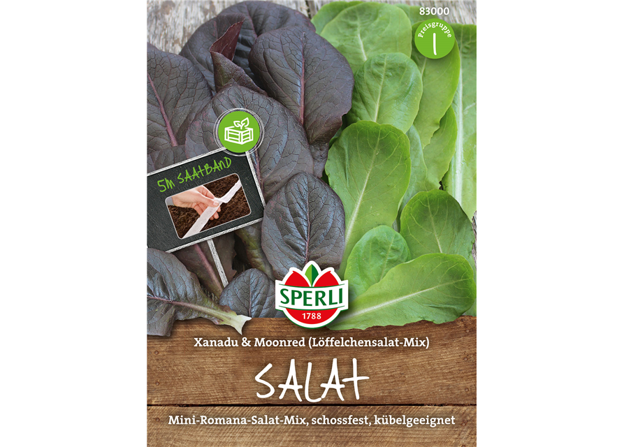 Salat Löffelchensalat Mischung