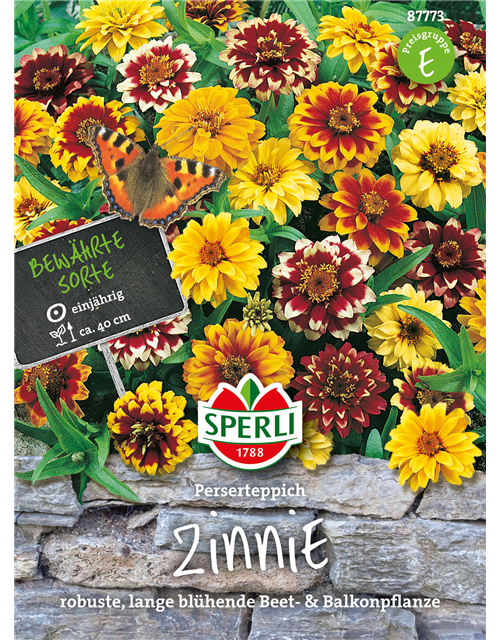 Zinnien Perserteppich Mischung