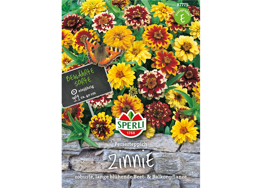 Zinnien Perserteppich Mischung