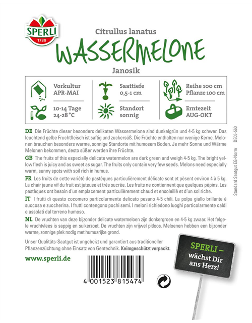 Wassermelone Janusik