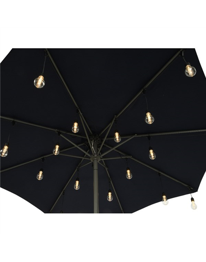 LED Partybeleuchtung Sonnenschirm Dauerbetrieb