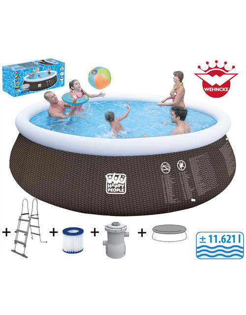 Happy People Quick Up Pool Set, ca. 450x106 cm