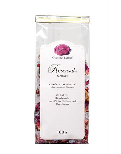 Rosensalz 100g im Beutel