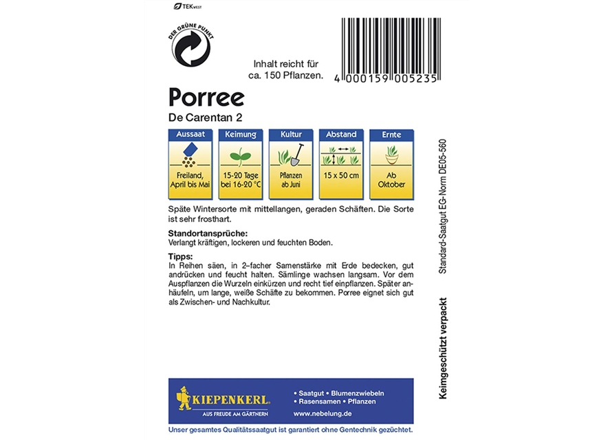 Porree De Carentan 2nPG C