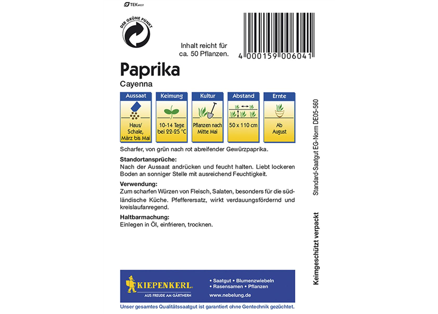 Paprika Cayenna Einjäh.nPG B