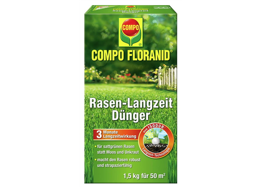 COMPO FLORANID Rasen-Langzeitduenger 