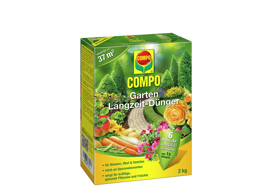 COMPO Garten Langzeit-Dünger, 2 kg