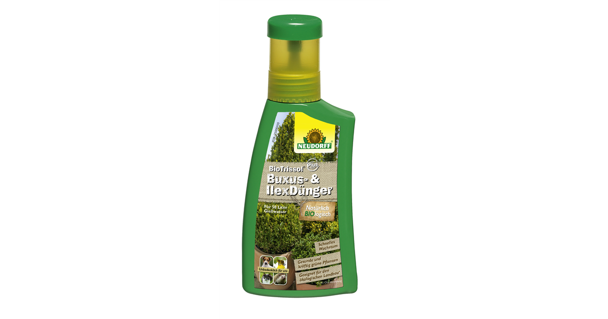 Bio Trissol Plus Buxus- und Ilex-Dnger, Neudorff