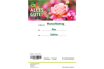 Online Gutschein