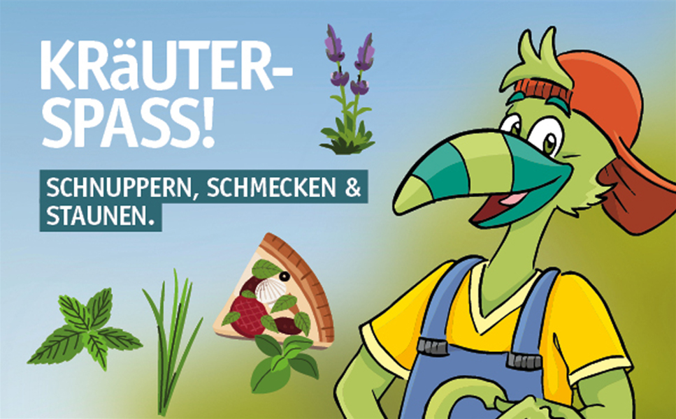 Schnuppern, schmecken und staunen! - Kräuterspass!