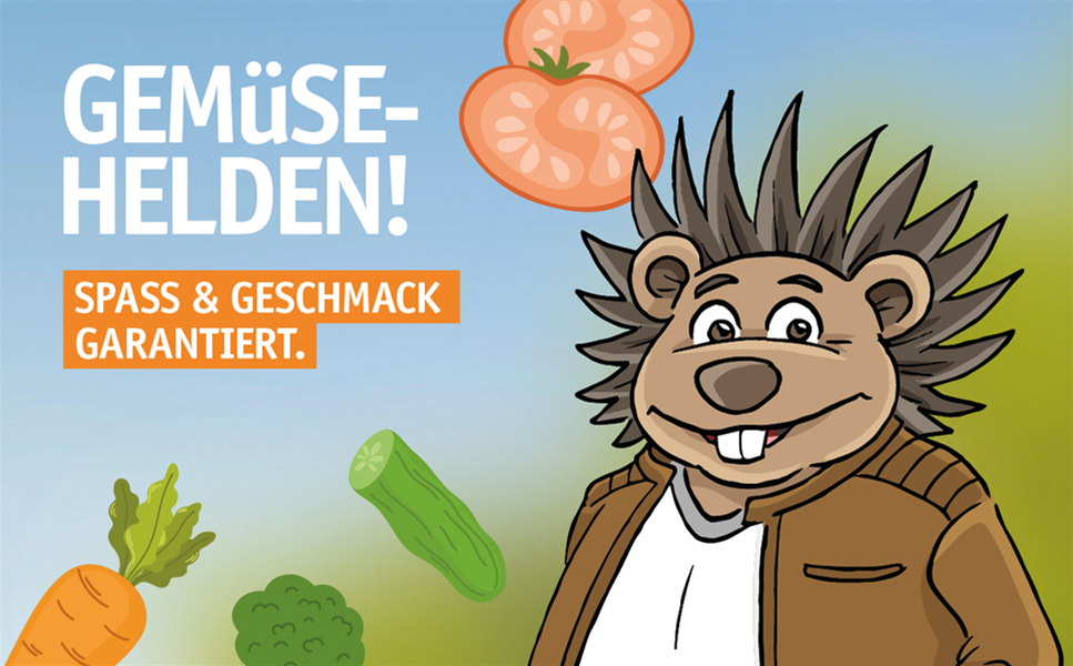 Spaß und Geschmack garantiert! - Gemüsehelden!