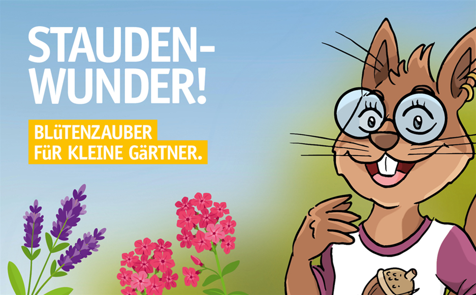 Blütenzauber für kleine Gärtner - Staudenwunder!