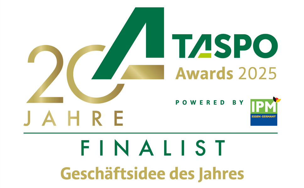 TASPO-AWARD 2025 - Wir sind nominiert! TASPO-AWARD 2025 - Wir sind nominiert!