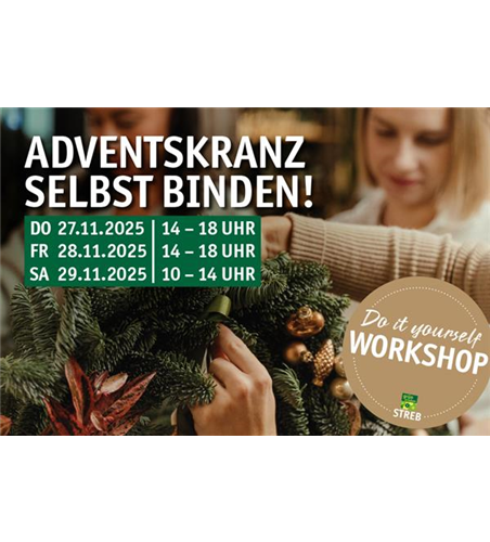 Adventskranz Workshop