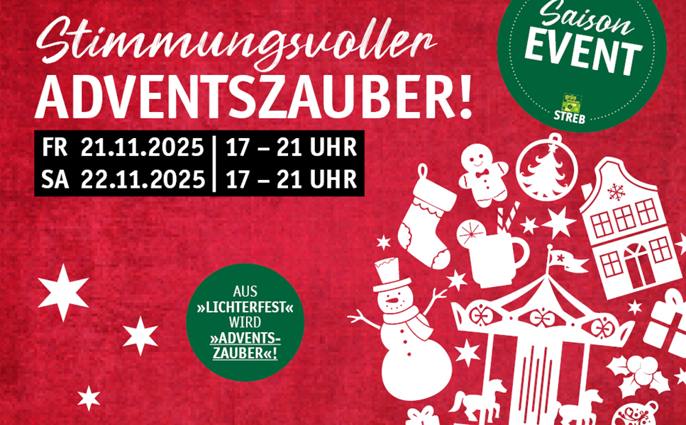 21. und 22.11.2025 - ADVENTSZAUBER!